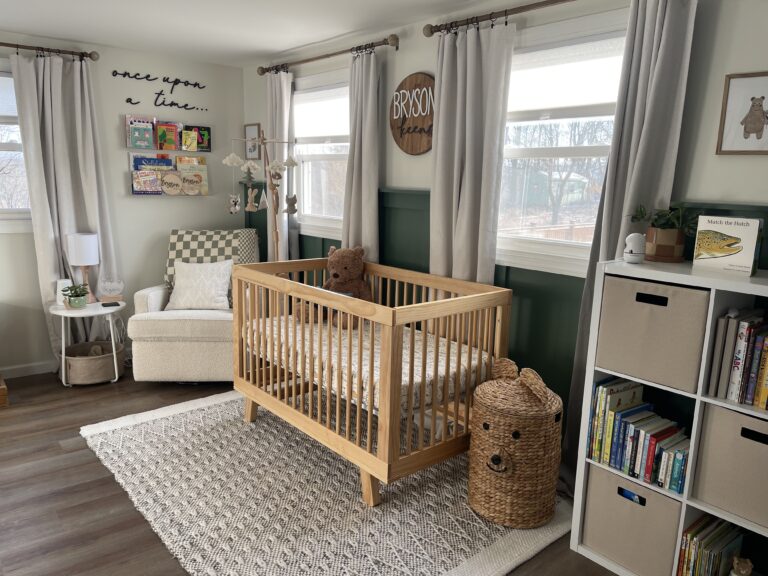 How to Create a Stunning Neutral Woodland Themed Nursery