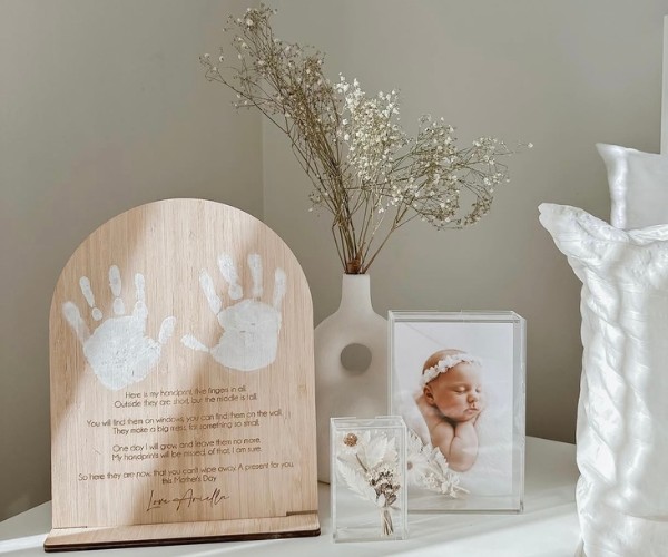 Photo of personal touch ideas for decorations for a baby nursery