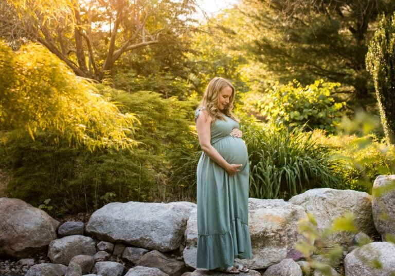 Pregnant preparing for baby