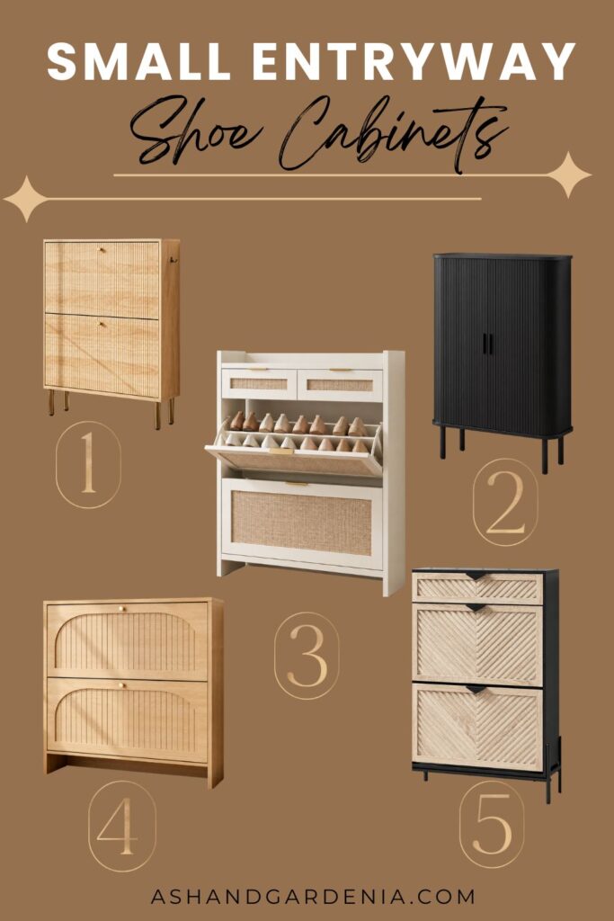 Small entryway shoe cabinet ideas