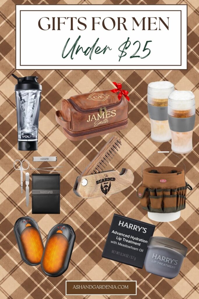 Gifts ideas for him under $25