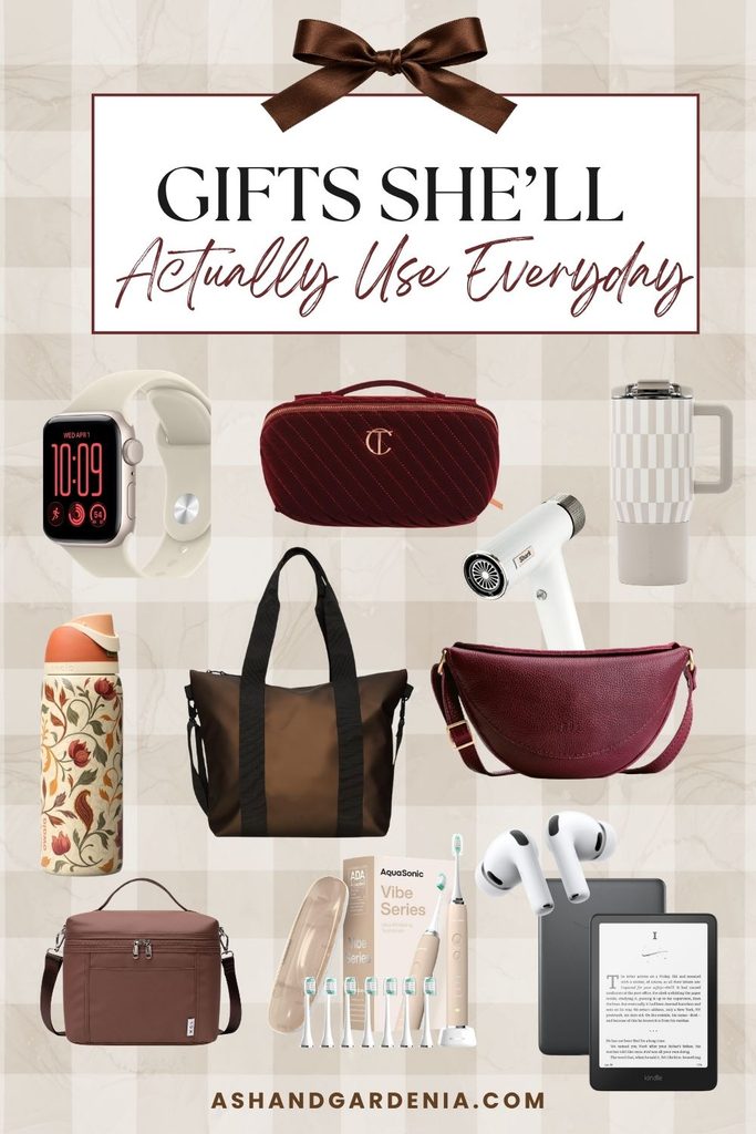 Gift ideas for women that she'll use everyday