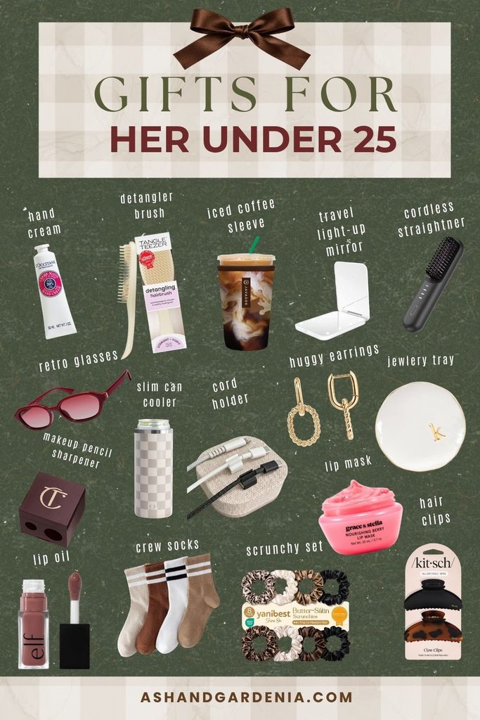 Gifts for her under 25